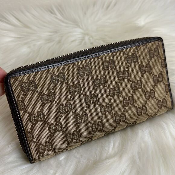 💯Authentic Gucci Zipped Long Wallet with Cherryline 🍀 - Picture 3 of 15